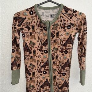 Wildwoven Forrest School Zip Romper